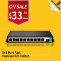 IP Kamera 8 POE Port 3 Uplink Port passiv POE 24V Ausgang Injektor Preis wechseln